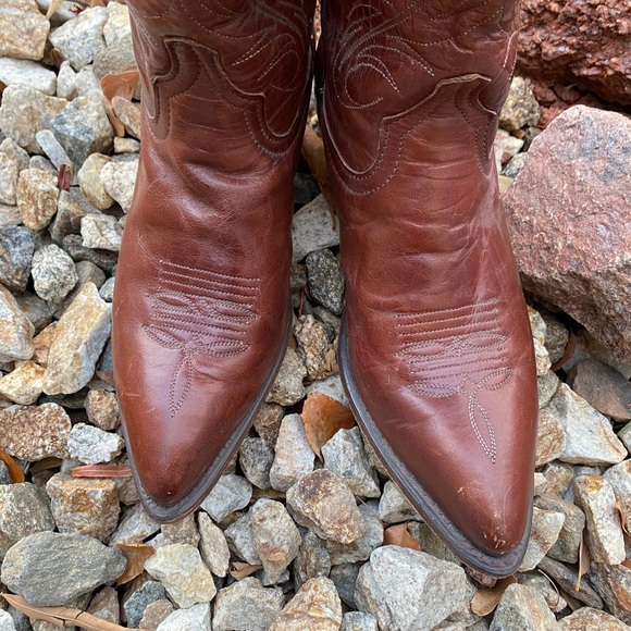 Code west cowgirl Burgundy boots - Picture 2 of 5